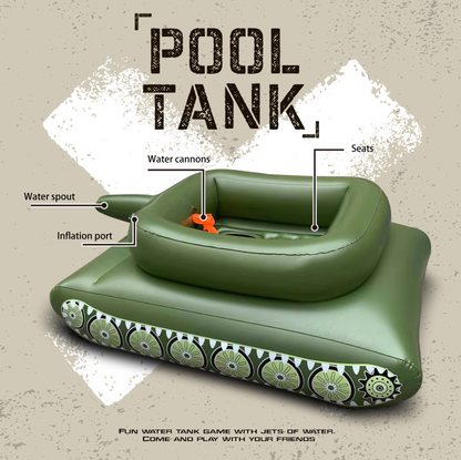 Inflatable Pool Tank with Water Jets - Fun for Adults & Kids