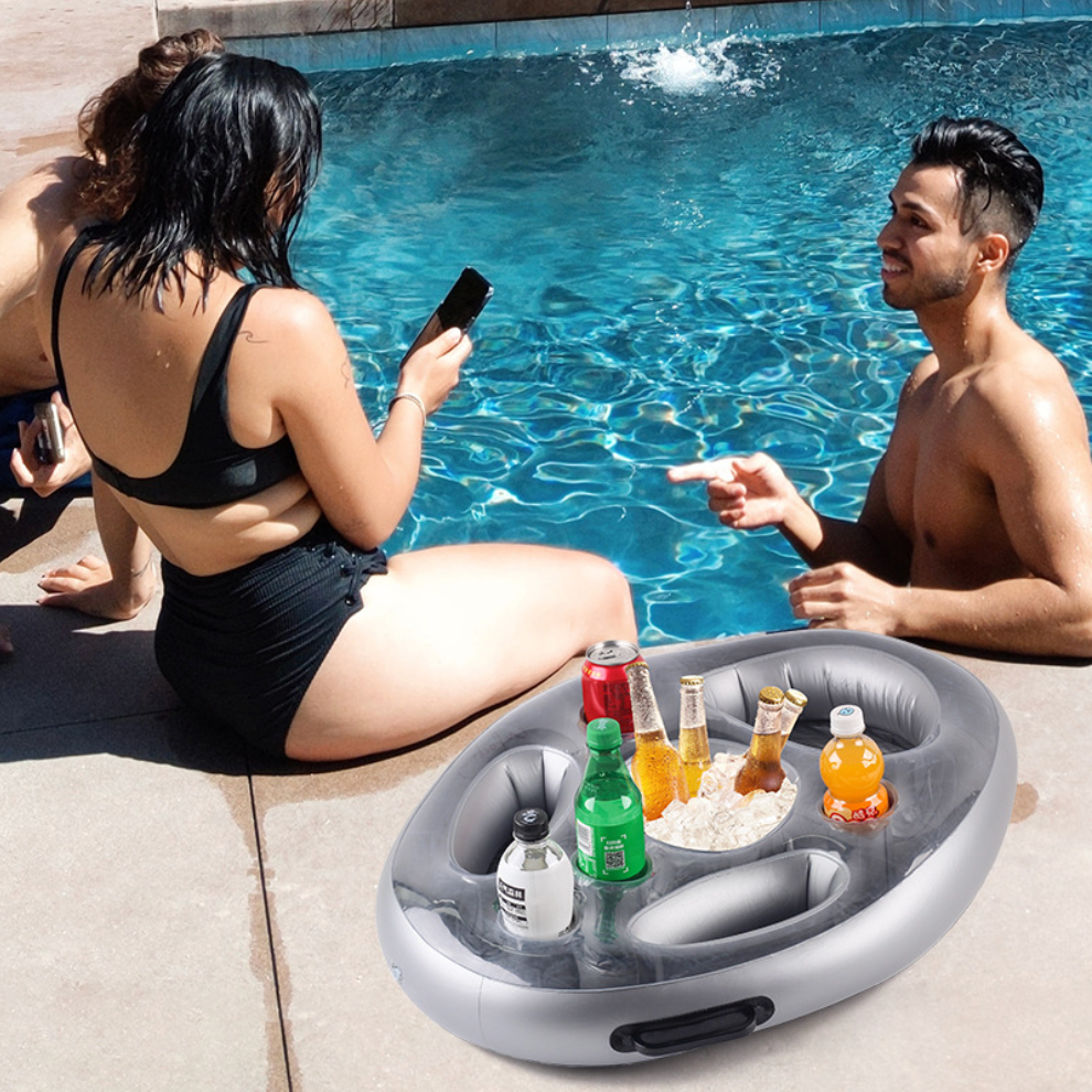 Floating Food & Drink Bar Tray - Perfect for Pool Parties & Events