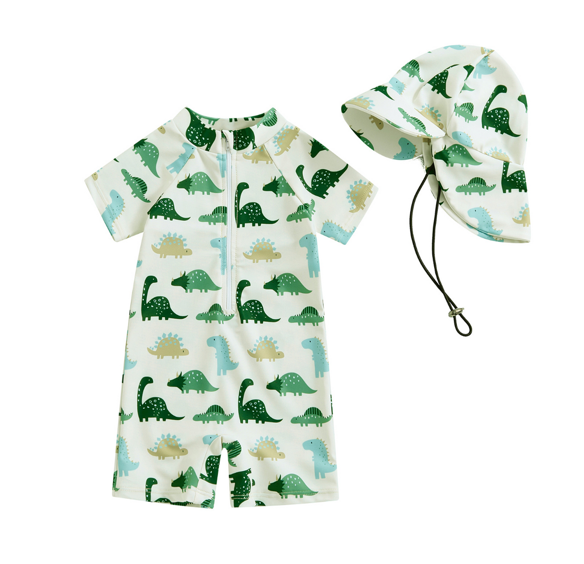 Baby & Toddler Short-Sleeve Swimsuit